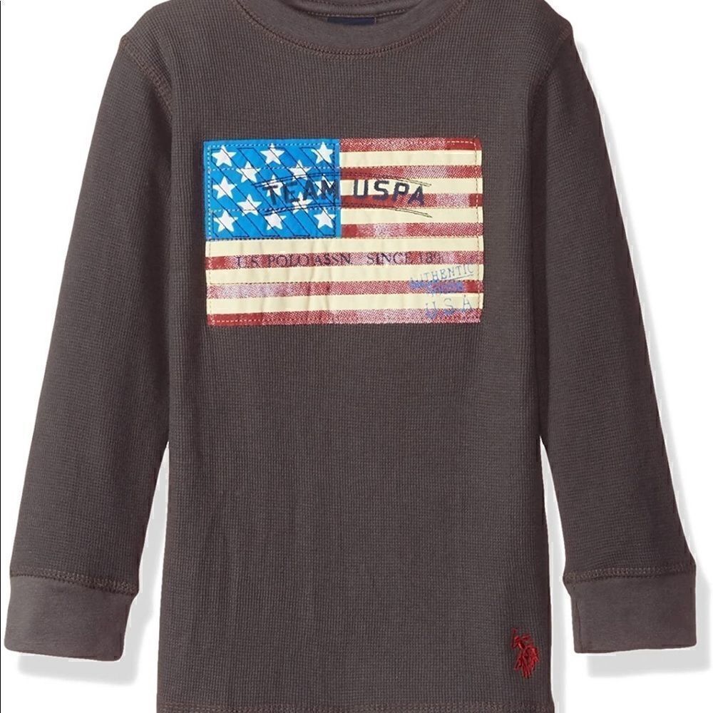 US Polo Assn Boys long sleeve Thermal shirt